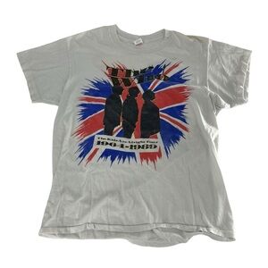 Vintage The Who Shirt Men Large White 80s 1989 The Kids Are Alright Tour Concert